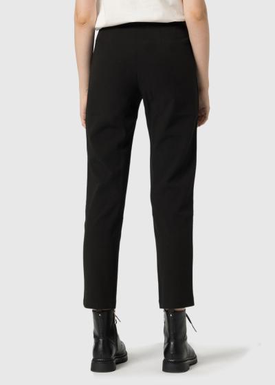 Melnas klasiskās bikses - back