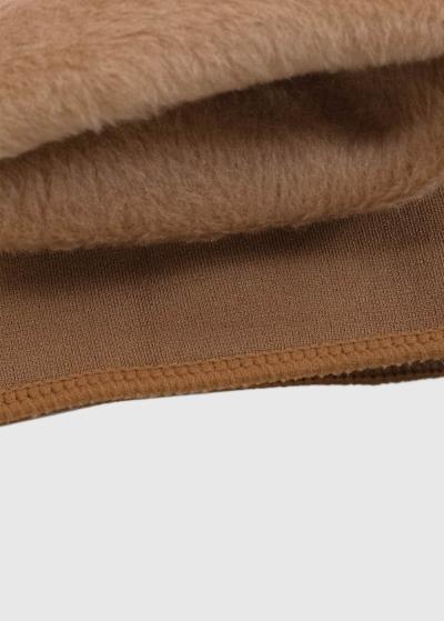 Yona bēšas sieviešu siltas zeķes - back