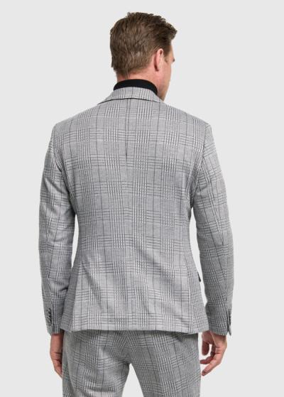 Tomie pelēka vīriešu žakete - back