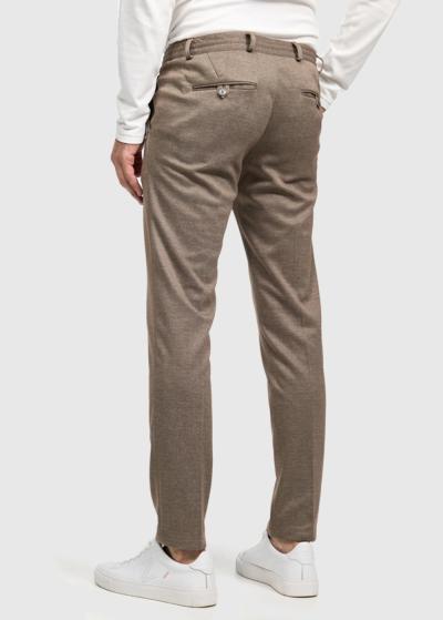 Travis bēšas vīriešu bikses - back