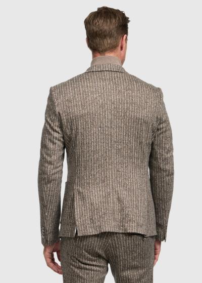 Tico brūna vīriešu žakete - back