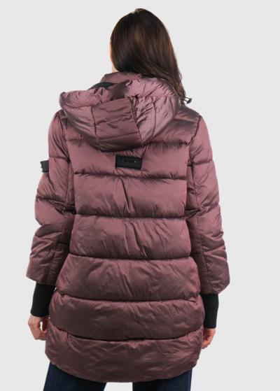 Zelmira tumši violeta sieviešu jaka - back