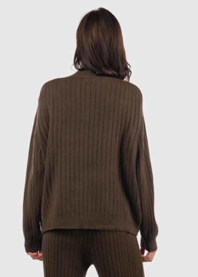 Candy brūns sieviešu kostīms - back