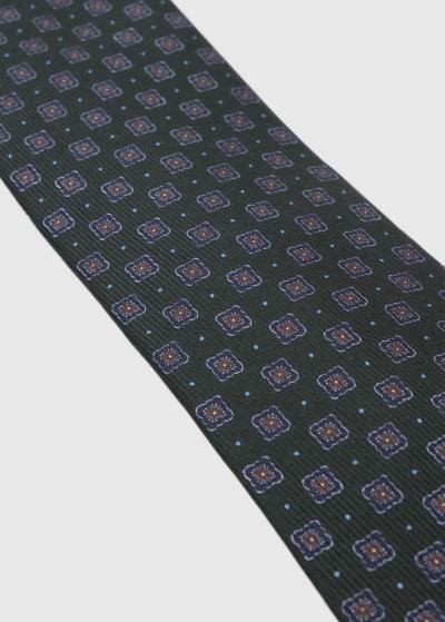 Vīriešu kaklasaite ar rakstu  - back