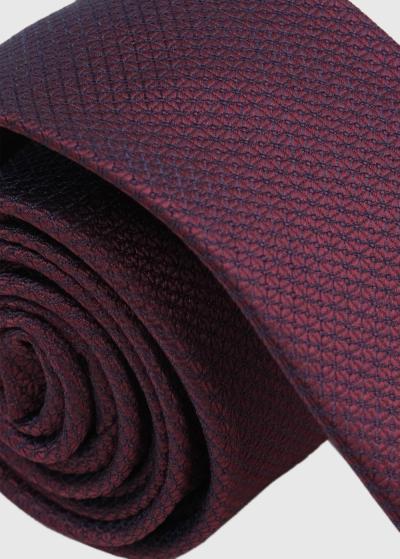 Bordo vīriešu kaklasaite - back