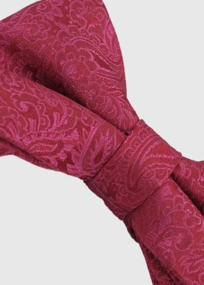 Tumši rozā tauriņš ar rakstu - back