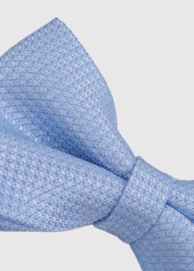 Gaiši zils vīriešu tauriņš - back