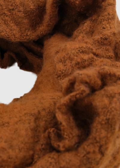 Aigerim brūna sieviešu šalle - back