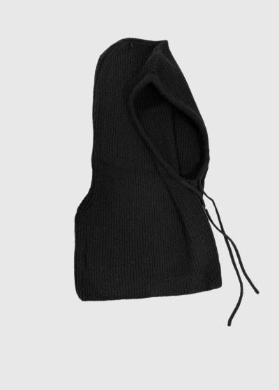 Aina melna cepure - back