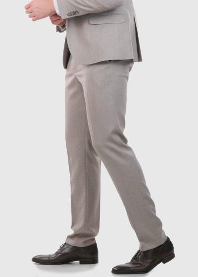 Akinori bēšas vīriešu bikses - back