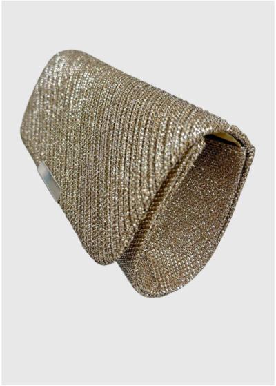 Aine zelta klačs ar atveramu augšdaļu  - back