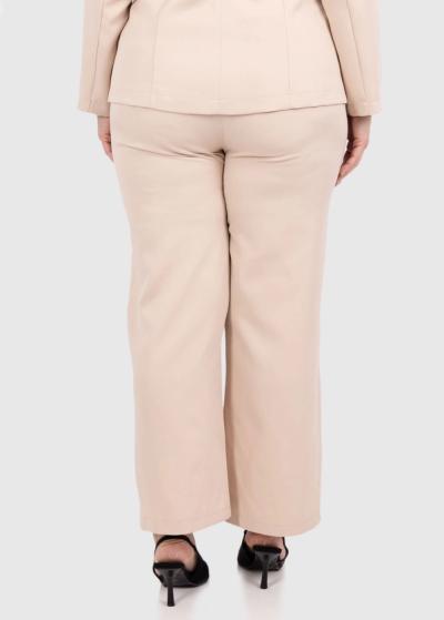 Alien Lielo izmēru bēšas bikses ar kabatām - back