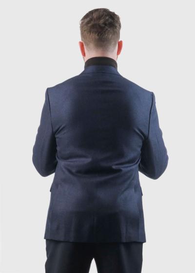 Argo tumši zila vīriešu žakete - back