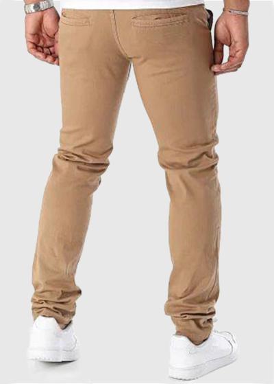 Ayumi gaiši brūnas vīriešu bikses - back