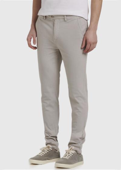 Andy pelēkas vīriešu bikses ar kabatām - back