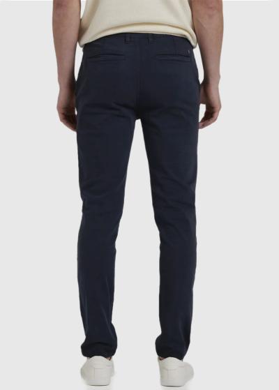 Andy tumši zilas vīriešu bikses ar kabatām - back