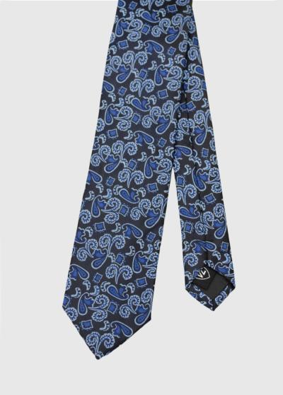 Ante vīriešu kaklasaite ar rakstu  - back