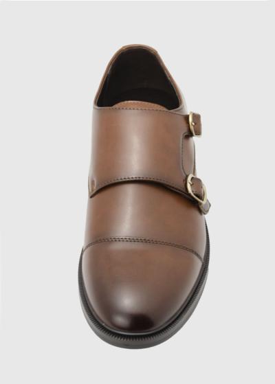 Axe tumši brūni apavi ar sprādzēm - back