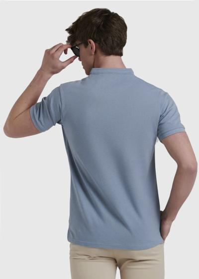 Bob zils vīriešu polo krekls - back