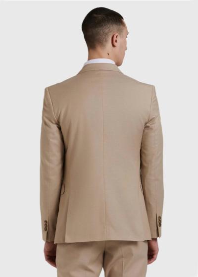 Bernold bēša vīriešu žakete - back