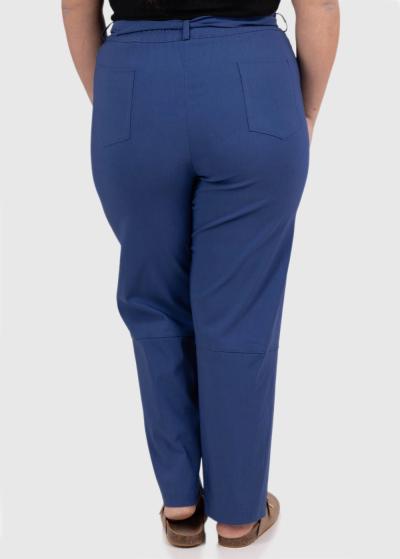 Adisa Lielo izmēru zilas sieviešu bikses - back