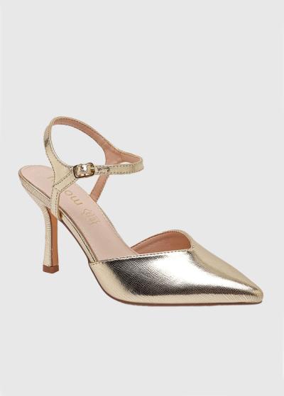 Axelle zelta kurpes  - back