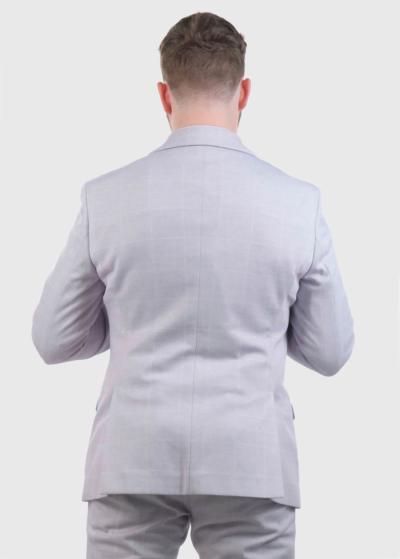 Trajce gaiši violeta vīriešu žakete - back