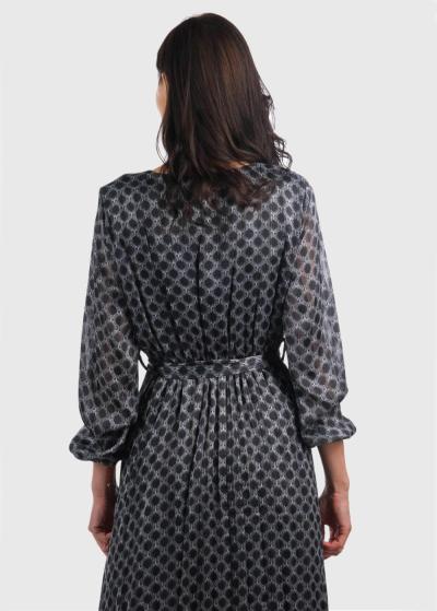 Aysu melna gara kleita - back