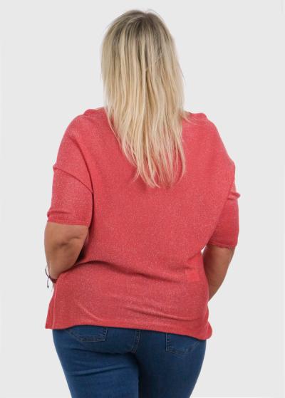 Airida Lielo izmēru džemperis ar trīs ceturtdaļu piedurknēm - back