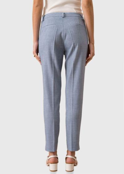 Annabeth gaiši zilas sieviešu bikses - back