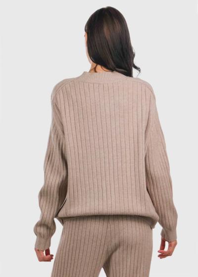 Candy gaiši brūns sieviešu kostīms - back