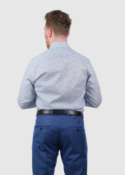 Vīriešu pieguļošais krekls ar rakstu - back