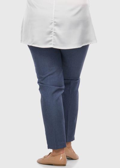 Danbi Lielo izmēru tumši zilas bikses ar kabatām - back