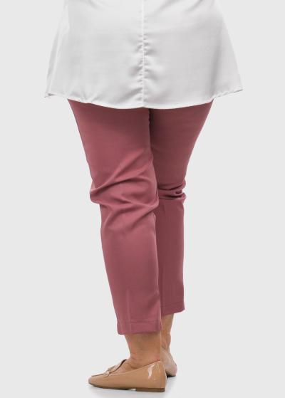 Julieta Lielo izmēru tumši rozā sieviešu bikses - back