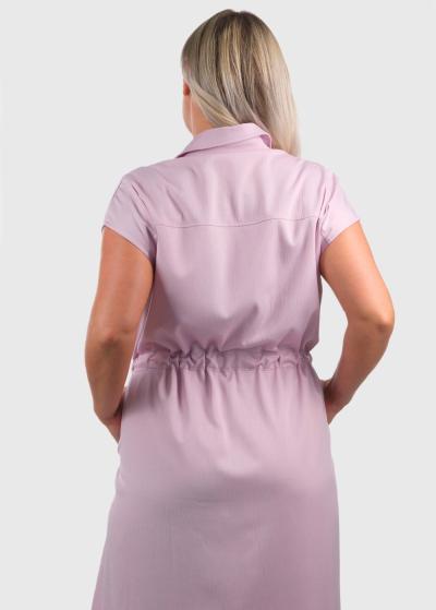 Dilafruz violeta kleita ar aukliņas aizdari  - back