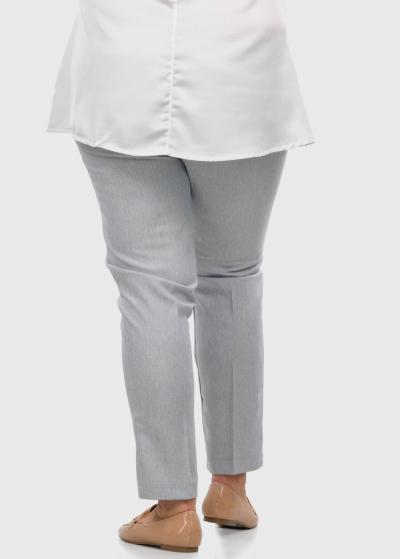 Danbi Lielo izmēru pelēkas bikses ar kabatām - back