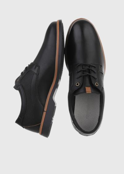 Dio melni apavi ar šņorēm - back