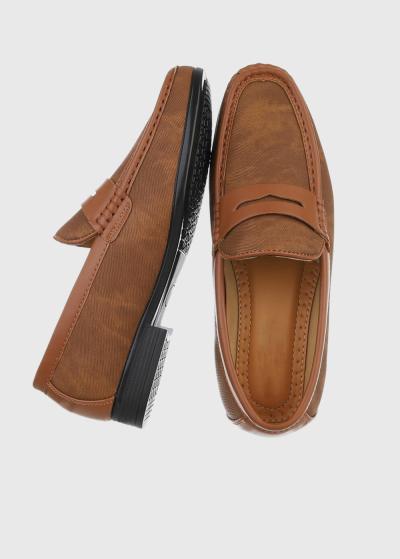 Deo brūni vīriešu loaferi - back