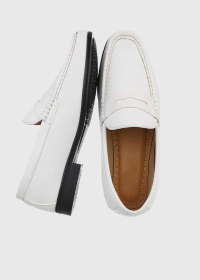 Deo balti vīriešu loaferi - back