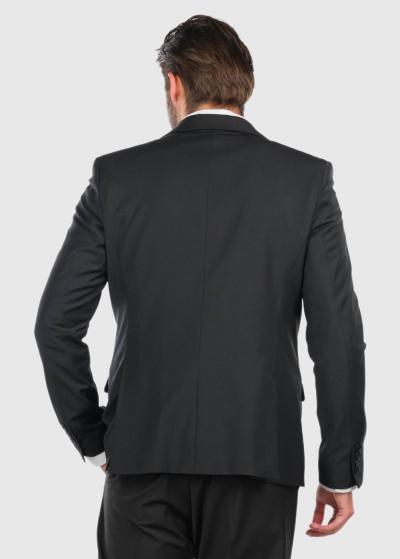 Chaman melna vīriešu žakete - back