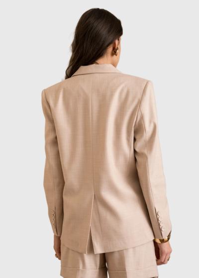 Elysia bēša sieviešu žakete - back