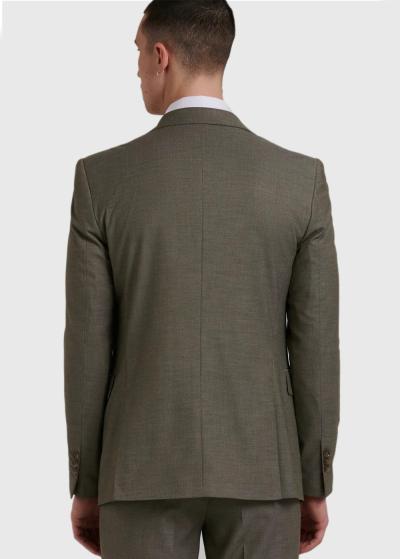 Bernold haki pieguļošais uzvalks - back