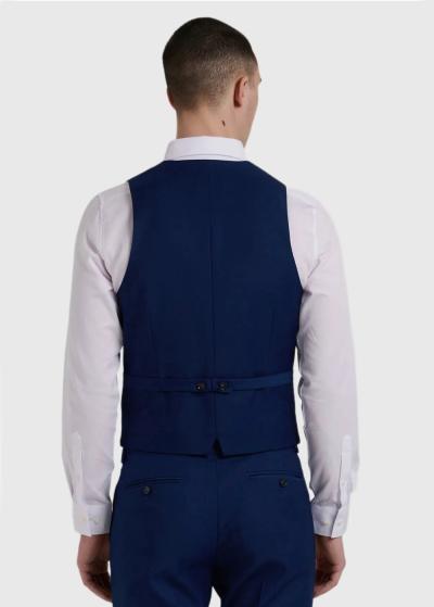 Bernold tumši zila klasiska veste - back