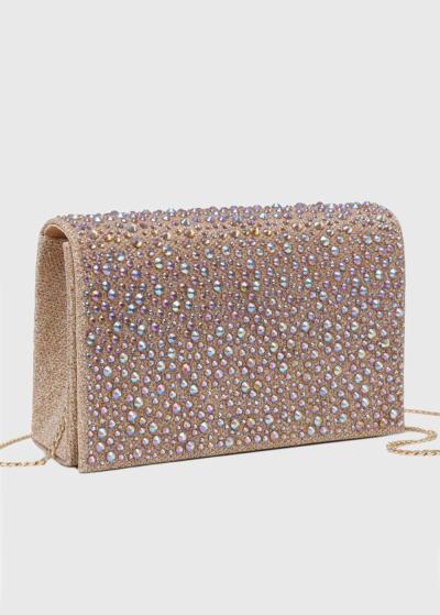 Ece rozā klačs ar spīguļiem - back