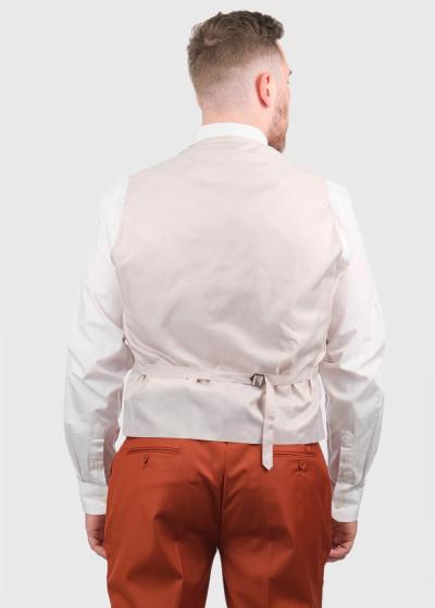 Grell oranža klasiska veste ar ķēdīti - back