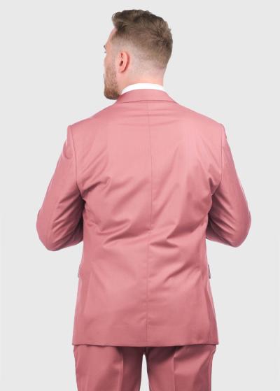 General rozā pieguļošais uzvalks - back