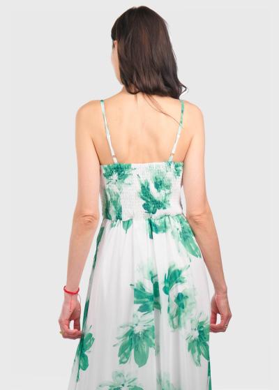 Eliya gara vakarkleita ar ziedu rakstu  - back