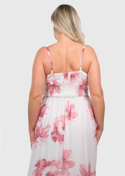 Eliya gara vakarkleita ar ziedu rakstu - back