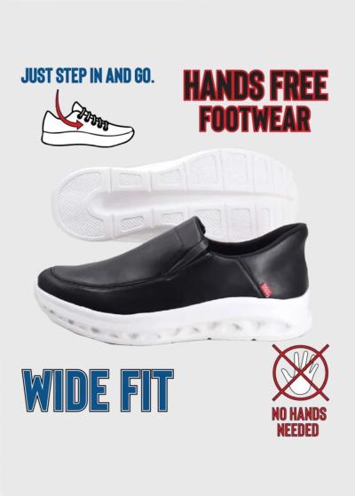 Diallo melni vīriešu apavi - back