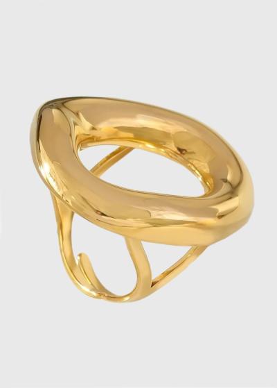 Bhadra zelta krāsas gredzens - back